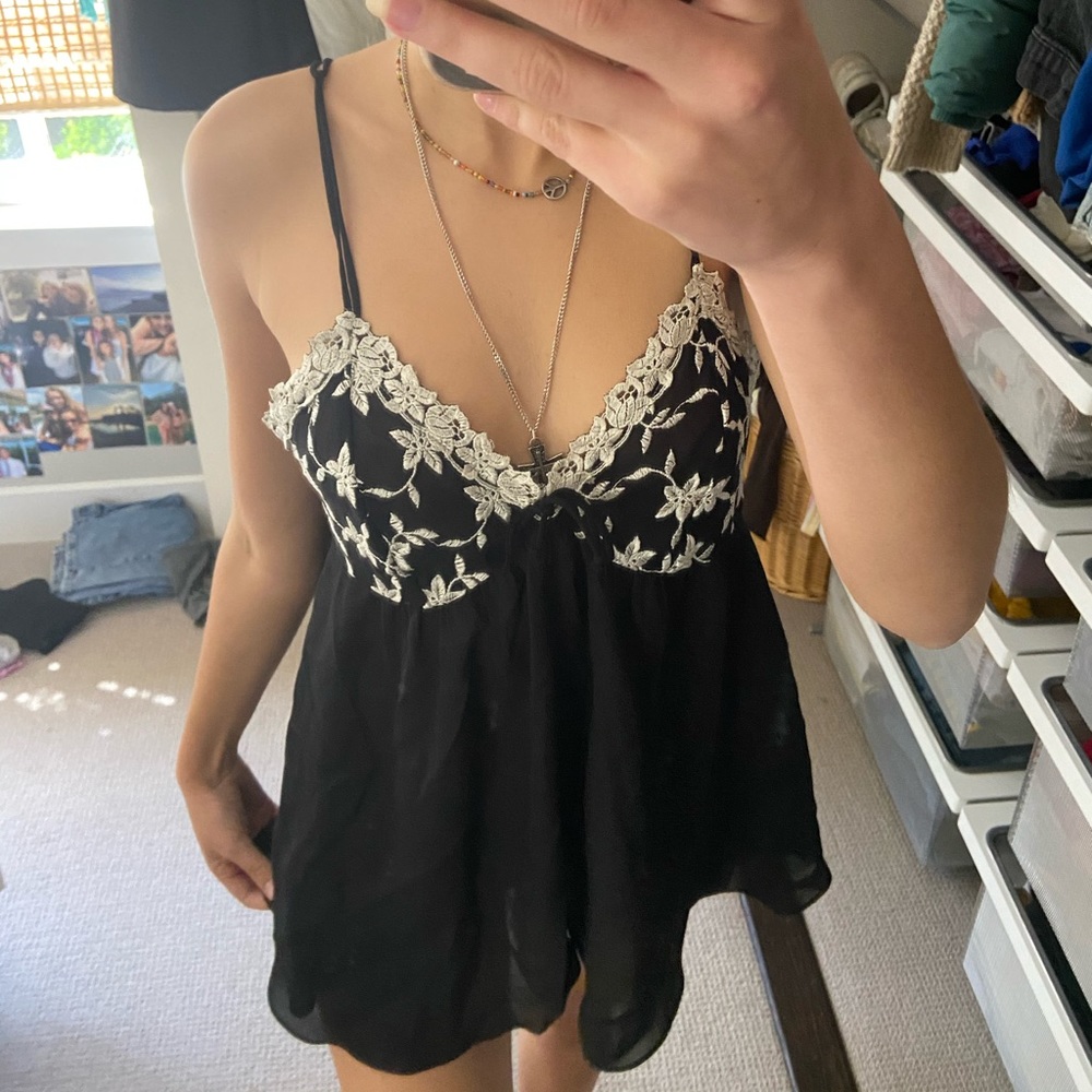 Vintage lingerie top
